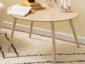 Mobistoxx Ronde salontafel ROSALINE Ø80 cm bamboe