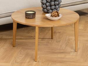 Mobistoxx Ronde salontafel SODAL Ø80 cm bruine eik