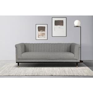 Guido Maria Kretschmer Home&Living 2-zitsbank Chamby met houten rand onder en stiksels bij de leuning
