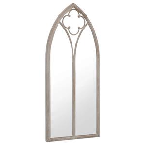 vidaXL Spiegel 70x30 cm ijzer zandkleurig