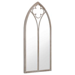 vidaXL Spiegel 100x45 cm ijzer zandkleurig