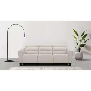 Places of Style 3-zitsbank Carpari, 224cm, manuelle od. elektrische Relaxfunktion in 2 Sitzen