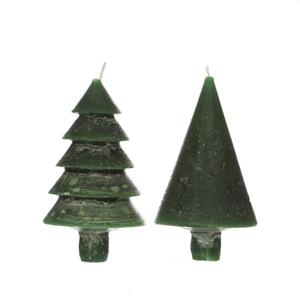 Ideas 4 Seasons Kaars Boom Donker Groen 12X7Cm