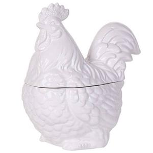 Beliani  LANTIC - Decofiguur - Wit - Keramiek