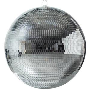 Woood Boney Discobal - Glas - Zilver - 80x80x80