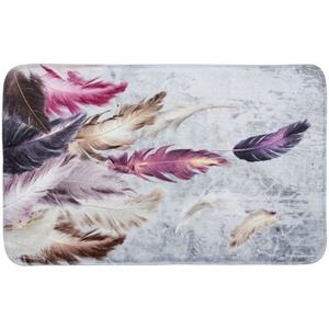 Sanilo Foam-badmat Veren superzacht, volle kleuren, antislip, 70 x 110 cm (1 stuk)