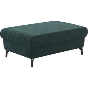 COTTA Hocker Komaris I elegante zwarte voet