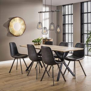 LifestyleFurn Eettafel Lakia 190 x 90cm - Hout