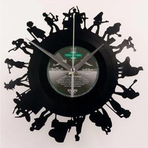Yesterdays Vinyl Wandklok vinyl LP Bandleden