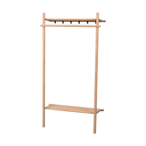 Rowico Home Milford eikenhouten kledingrek naturel eiken - 91 x 181 cm