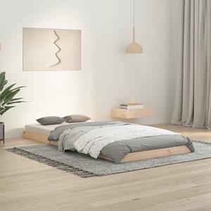 VidaXL Bedframe massief grenenhout 90x200 cm