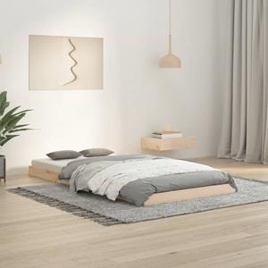 VidaXL Bedframe massief grenenhout 90x190 cm