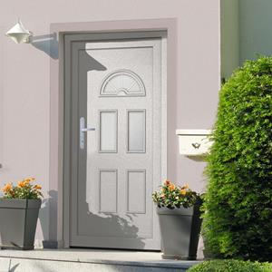 VidaXL Voordeur 88x200 cm PVC wit