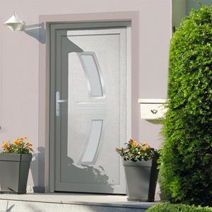 VidaXL Voordeur 108x208 cm PVC wit