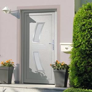 VidaXL Voordeur 108x200 cm PVC wit