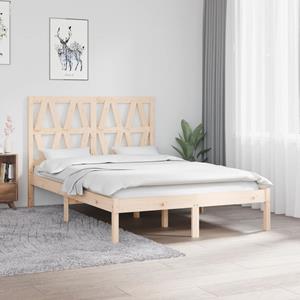 VidaXL Bedframe massief grenenhout 120x200 cm