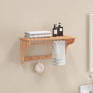 VidaXL Handdoekenrek 60x30x35 cm massief walnotenhout