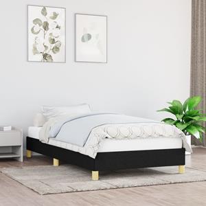 VidaXL Bedframe stof zwart 100x200 cm