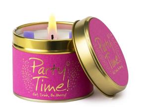 Lily Flame Geurkaars in blik-party time