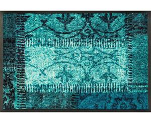 wash+dry by Kleen-Tex Mat Vintage Patches Inloopmat, modern patchworkdesign, antislip, wasbaar
