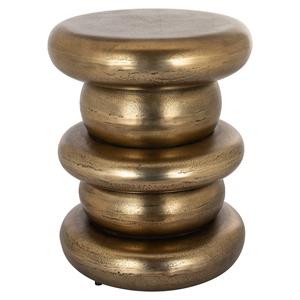 Richmond Interiors Richmond Bijzettafel Ela 40cm - Goud