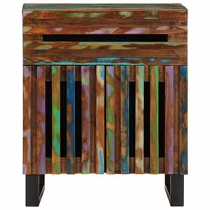 vidaXL Nachtkastje 50x34x60 cm massief acaciahout