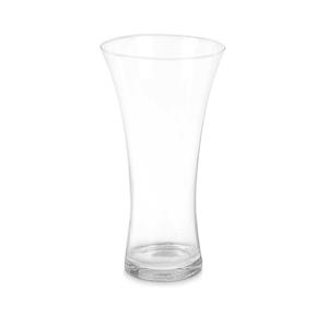 Giftdecor Bloemenvaas klassiek - transparant glas - D17 x H37 cm - trompet model - boeketvaas - 5 liter -