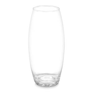 Giftdecor Bloemenvaas basic - transparant glas - D16 x H30 cm - cilinder vaas - boeketvaas - 5 liter -