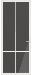 Skantrae Binnendeuren SSL 4608 Rookglas | Stijlvolle binnendeur | Deurengigant.nl