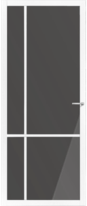 Skantrae Binnendeuren SSL 4407 Rookglas | Stijlvolle binnendeur | Deurengigant.nl