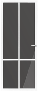 Skantrae Binnendeuren SSL 4408 Rookglas | Stijlvolle binnendeur | Deurengigant.nl