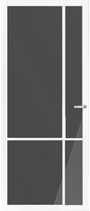 Skantrae Binnendeuren SSL 4409 Rookglas | Stijlvolle binnendeur | Deurengigant.nl