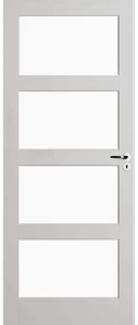 Skantrae Binnendeuren E 035 Satinato glas | Stijlvolle binnendeur | Deurengigant.nl