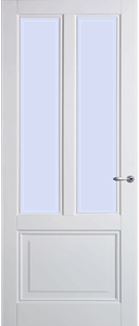 Skantrae Binnendeuren SKS 2240 Blank facet glas | Stijlvolle binnendeur | Deurengigant.nl