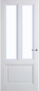 Skantrae Binnendeuren SKS 2240 Satinato facet glas | Stijlvolle binnendeur | Deurengigant.nl