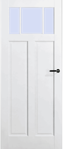 Skantrae Binnendeuren SKS 231 Blank facet glas | Stijlvolle binnendeur | Deurengigant.nl