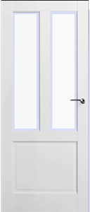 Skantrae Binnendeuren SKS 240 Satinato facet glas | Stijlvolle binnendeur | Deurengigant.nl