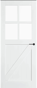 Skantrae Binnendeuren SKS 2517 Satinato glas | Stijlvolle binnendeur | Deurengigant.nl