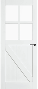 Skantrae Binnendeuren SKS 2518 Satinato glas | Stijlvolle binnendeur | Deurengigant.nl