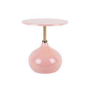 Leitmotiv Bijzettafel Kensi - Roze -Ø46cm