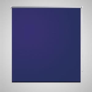 VidaXL Rolgordijn verduisterend 80 x 230 cm marineblauw