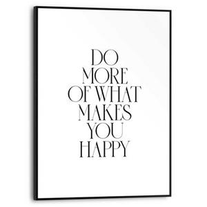 Reinders! Artprint met lijst More Happiness