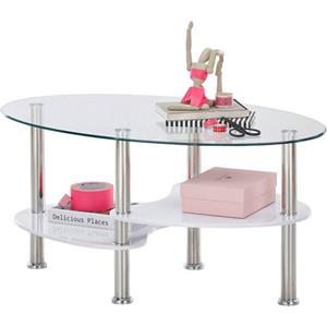 Couchtisch ¦ transparent/klar ¦ Maße (cm): B: 55 H: 42  - Möbel Kraft