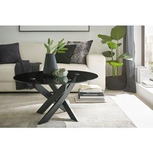 Couchtisch ¦ schwarz ¦ Maße (cm): H: 45  Ø: [80.0]  - Möbel Kraft
