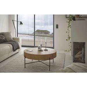 Couchtisch ¦ holzfarben ¦ Maße (cm): H: 37  Ø: [83.0]  - Möbel Kraft