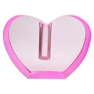 Richmond Interiors Richmond Kandelaar Sanae Glas, 15cm - Roze