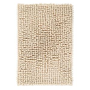 Muratap Badmat - Fluffy Badmat - Creme - 40x60 Cm - Hoogpolig - Badkamer Tapijt