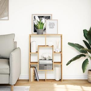 vidaXL Boekenkast 63x20x90 cm bewerkt hout artisanaal eikenkleurig