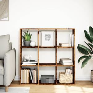 vidaXL Kamerscherm / boekenkast 102x29x103,5 cm hout oud houtkleurig