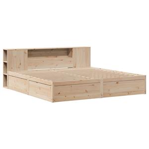 vidaXL Bedframe zonder matras massief grenenhout 180x200 cm